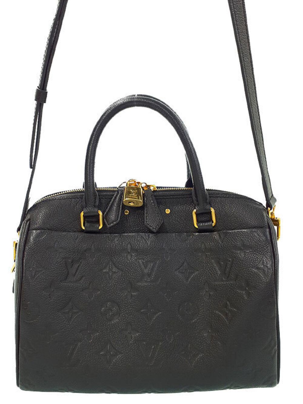 Louis Vuitton Monogram Empreinte Speedy Bandouliere NM Bag
